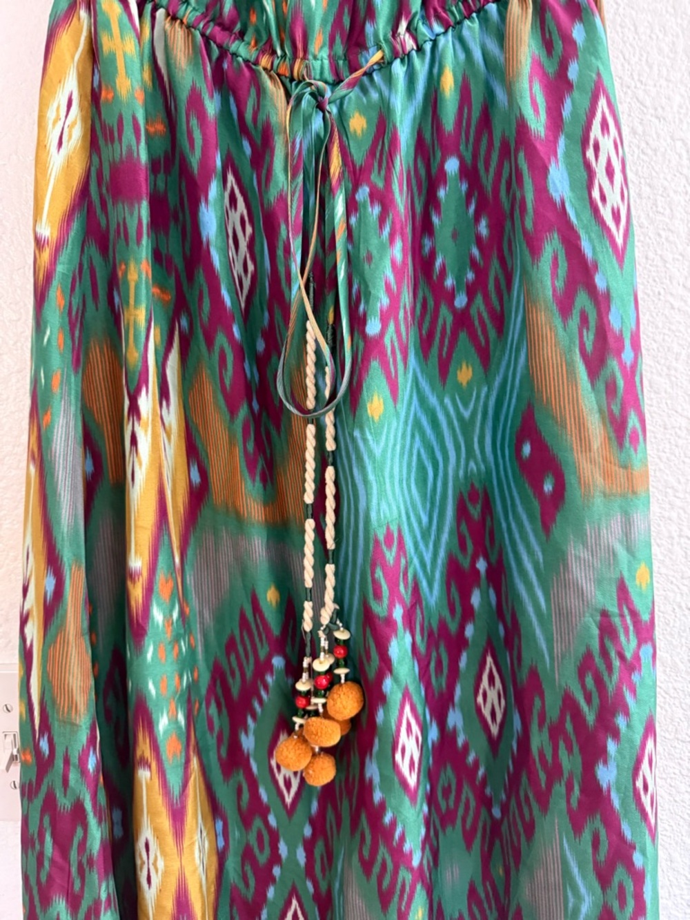 Figue Strapless Multicolor Printed Maxi Dress Size Small - Picture 5 of 6